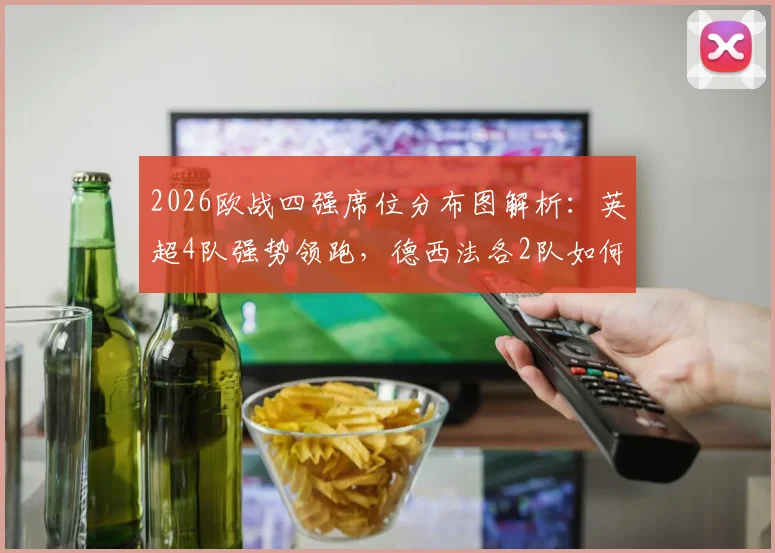 2026欧战四强席位分布图解析:英超4队强势领跑,德西法各2队如何破局?实力格局深度对比