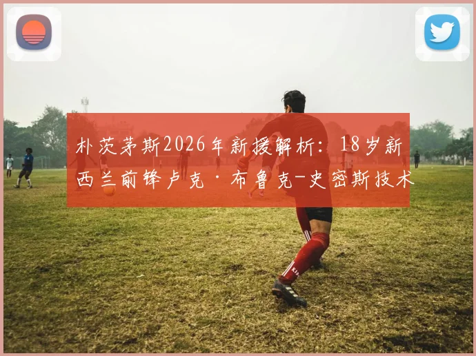 朴茨茅斯2026年新援解析：18岁新西兰前锋卢克·布鲁克-史密斯技术特点、加盟前景及惠灵顿凤凰青训评价